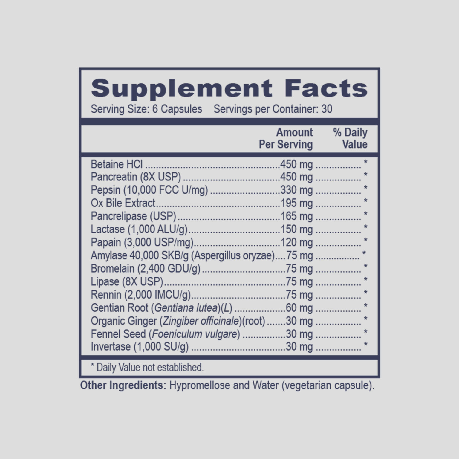 Pro Multi Enzyme Complex Professional Health Products®