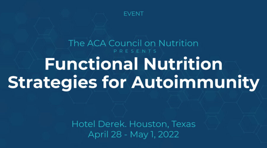 Functional Nutrition Strategies for Autoimmunity
